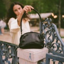 Hug bag torebka M, czarny